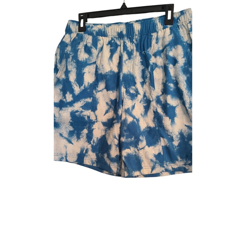 The North Face Men's‎ Printed Class V Pull On Short Blue Dye Print Size Medium
